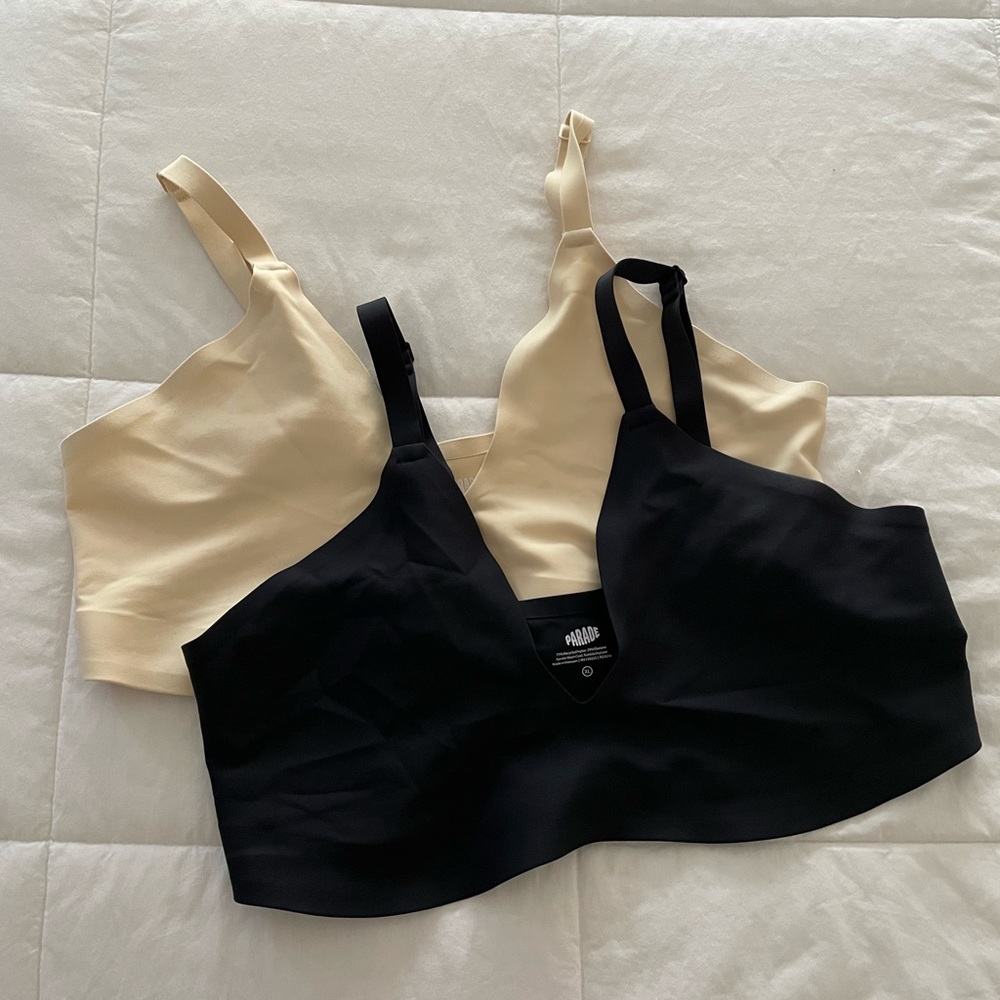 (2) Parade Triangle Bralettes